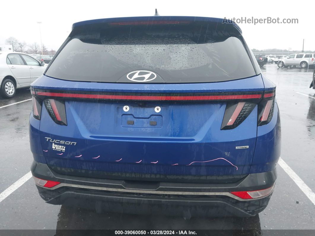 2022 Hyundai Tucson Sel Blue vin: 5NMJFCAE4NH017258