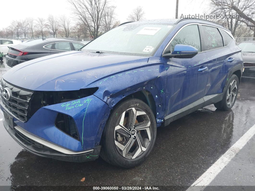 2022 Hyundai Tucson Sel Blue vin: 5NMJFCAE4NH017258