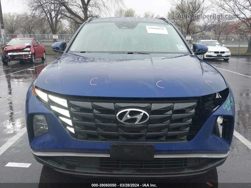 2022 Hyundai Tucson Sel Blue vin: 5NMJFCAE4NH017258