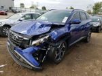 2022 Hyundai Tucson Sel Синий vin: 5NMJFCAE4NH035646