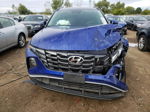 2022 Hyundai Tucson Sel Синий vin: 5NMJFCAE4NH035646