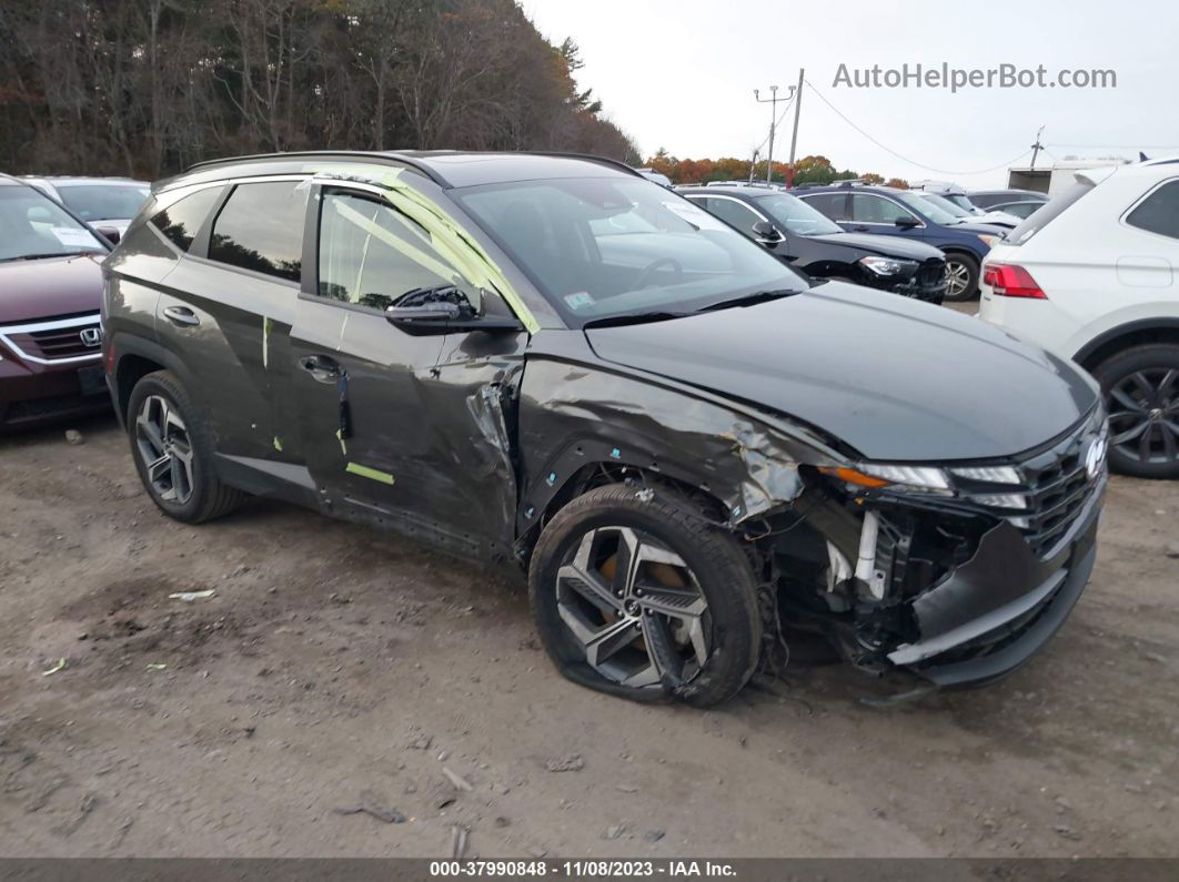 2022 Hyundai Tucson Sel Gray vin: 5NMJFCAE5NH042637