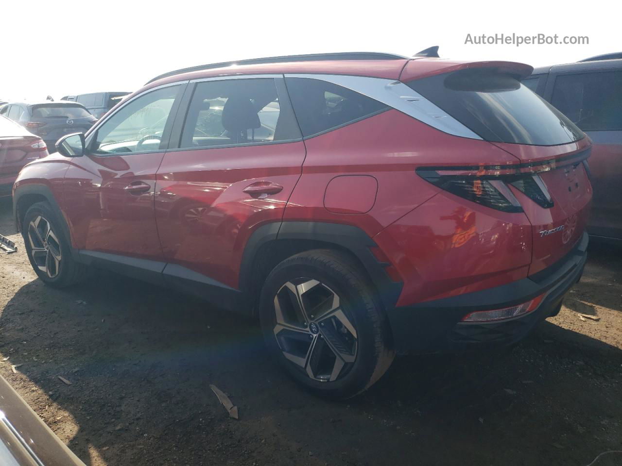 2022 Hyundai Tucson Sel Red vin: 5NMJFCAE5NH083737