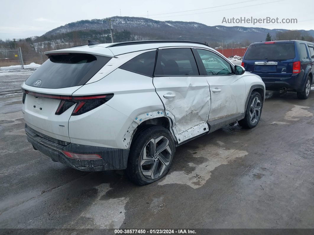 2022 Hyundai Tucson Sel White vin: 5NMJFCAE9NH047808