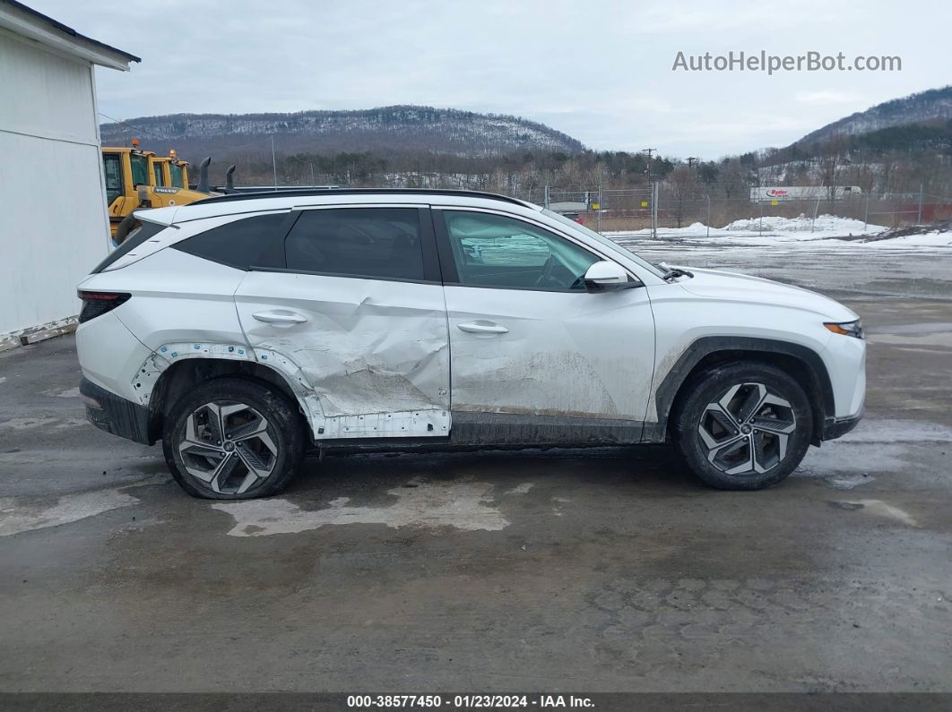 2022 Hyundai Tucson Sel White vin: 5NMJFCAE9NH047808