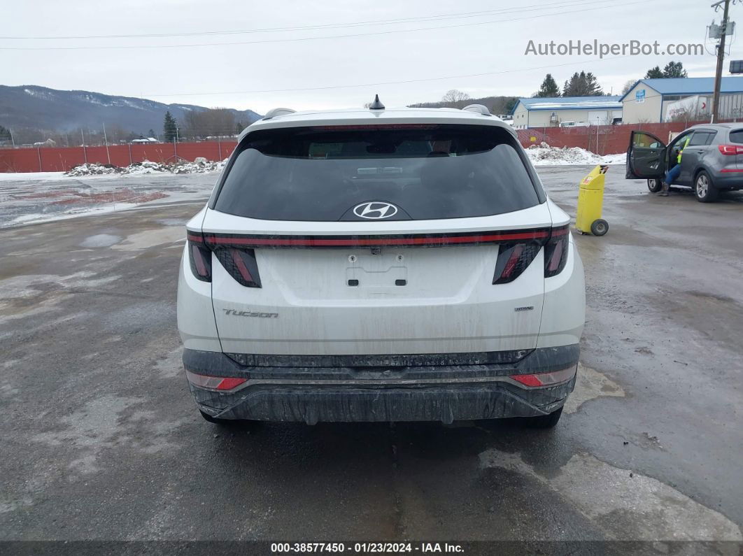 2022 Hyundai Tucson Sel White vin: 5NMJFCAE9NH047808