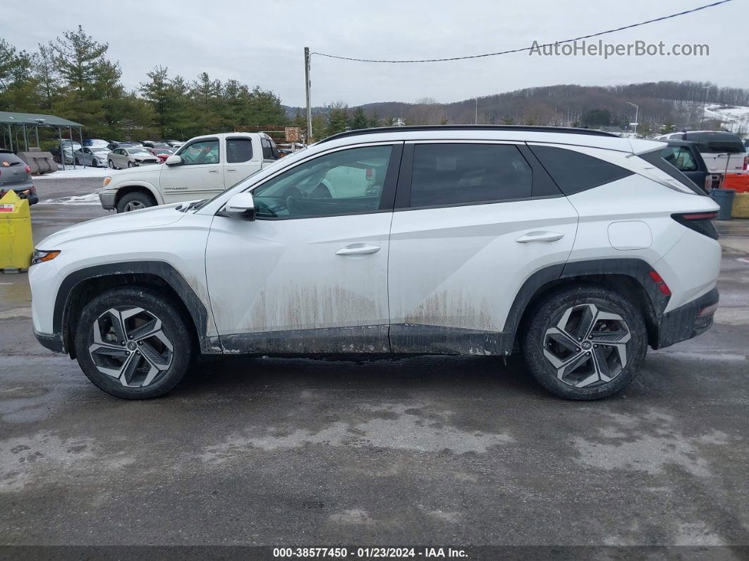 2022 Hyundai Tucson Sel White vin: 5NMJFCAE9NH047808