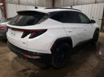 2022 Hyundai Tucson Sel White vin: 5NMJFCAEXNH071003