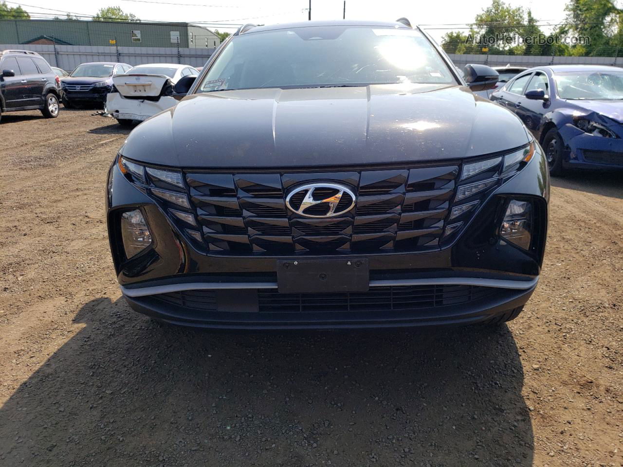 2022 Hyundai Tucson Sel Black vin: 5NMJFCAEXNH123827