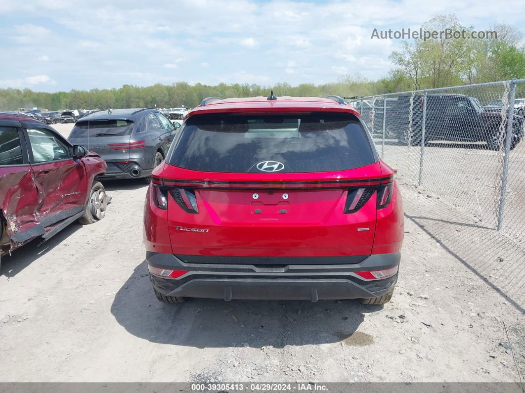 2022 Hyundai Tucson Sel Red vin: 5NMJFCAEXNH132107