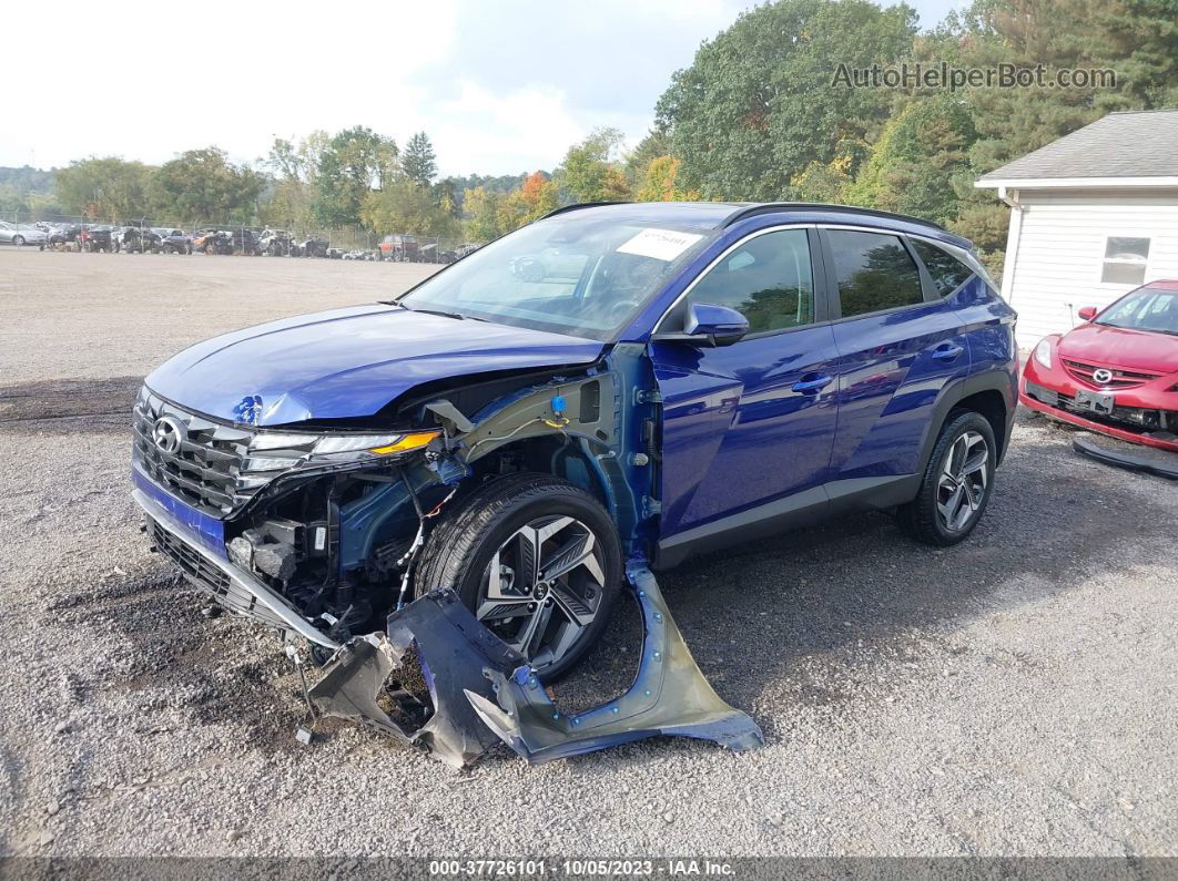 2022 Hyundai Tucson Sel Blue vin: 5NMJFCAEXNH132740