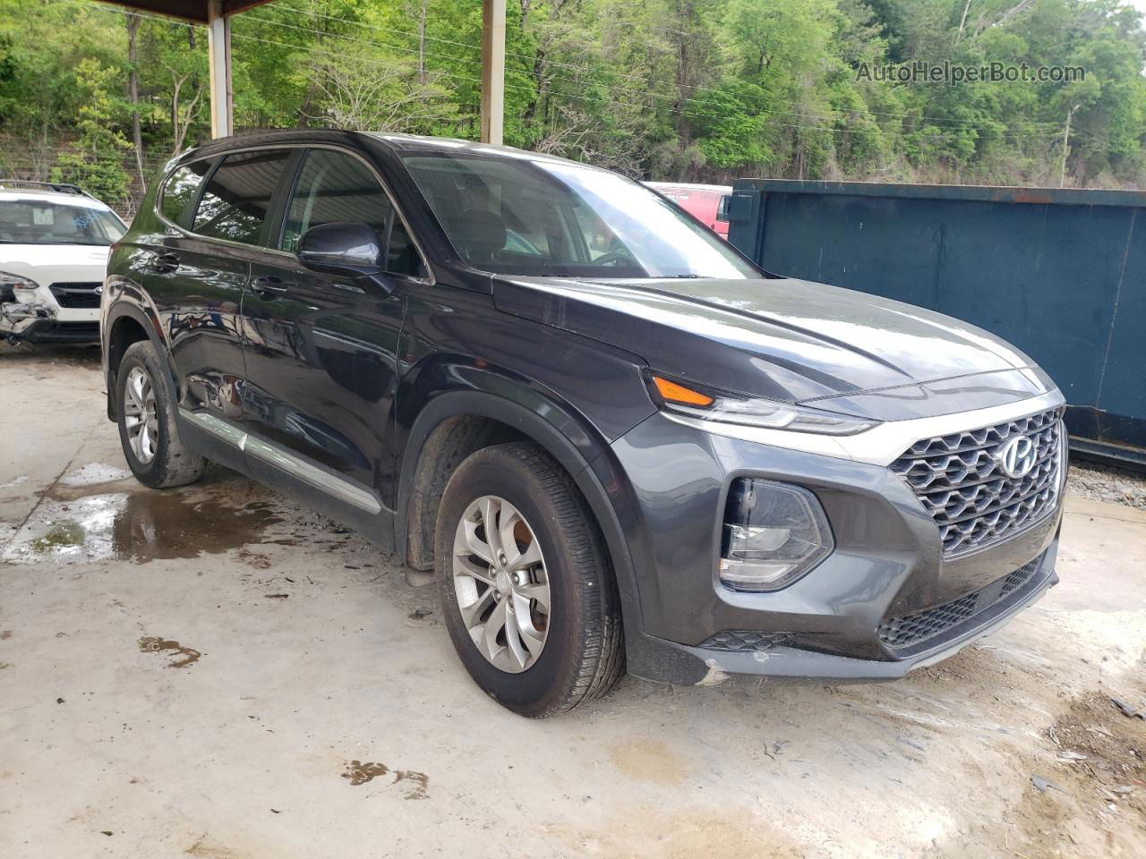 2020 Hyundai Santa Fe Se Gray vin: 5NMS23AD4LH268561