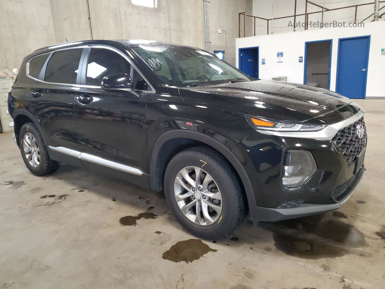 2020 Hyundai Santa Fe Se Black vin: 5NMS2CAD0LH176721