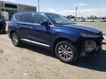 2020 Hyundai Santa Fe Se Синий vin: 5NMS2CADXLH233815