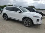 2020 Hyundai Santa Fe Sel White vin: 5NMS33AA7LH191834