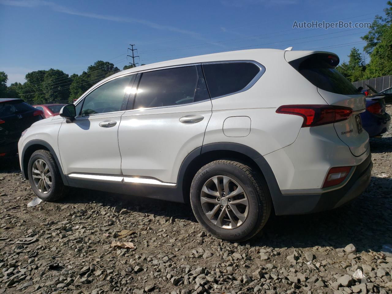 2020 Hyundai Santa Fe Sel White vin: 5NMS33AD3LH143483