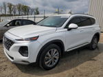 2020 Hyundai Santa Fe Sel White vin: 5NMS33AD3LH202662