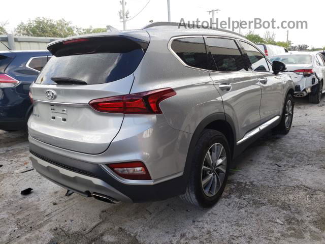 2020 Hyundai Santa Fe Sel Silver vin: 5NMS33AD3LH226380