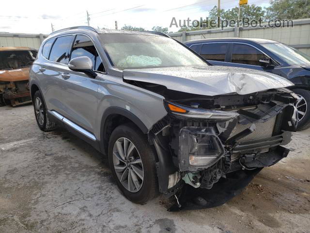 2020 Hyundai Santa Fe Sel Silver vin: 5NMS33AD3LH226380