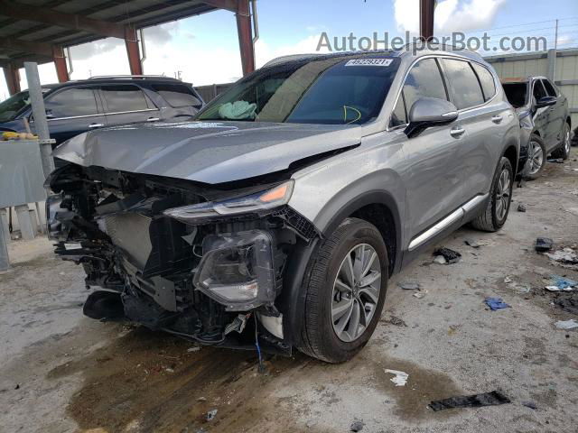 2020 Hyundai Santa Fe Sel Silver vin: 5NMS33AD3LH226380