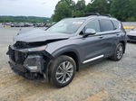 2020 Hyundai Santa Fe Sel Gray vin: 5NMS33AD9LH145612