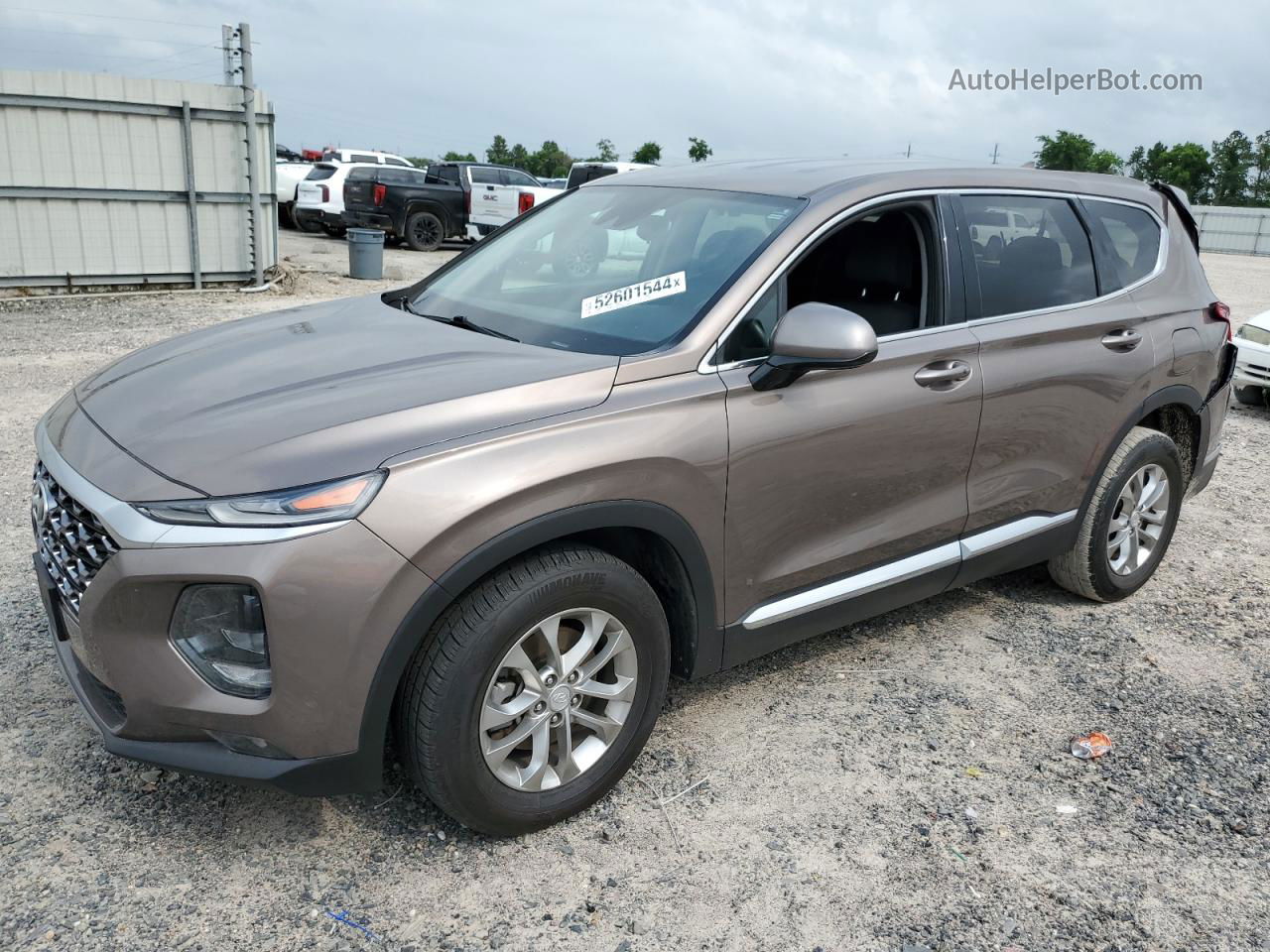 2020 Hyundai Santa Fe Sel Tan vin: 5NMS33AD9LH217862