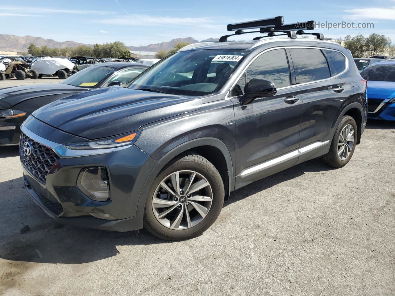 2020 Hyundai Santa Fe Sel Charcoal vin: 5NMS33AD9LH240557