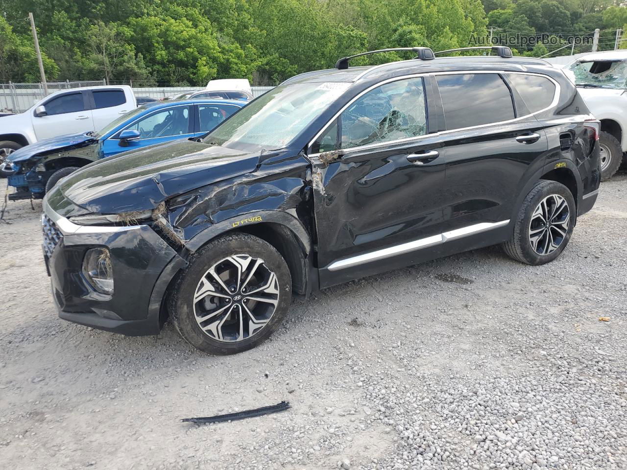 2020 Hyundai Santa Fe Sel Charcoal vin: 5NMS3CAA7LH230065