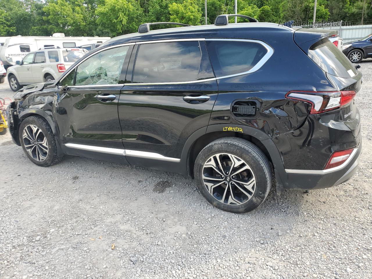 2020 Hyundai Santa Fe Sel Charcoal vin: 5NMS3CAA7LH230065