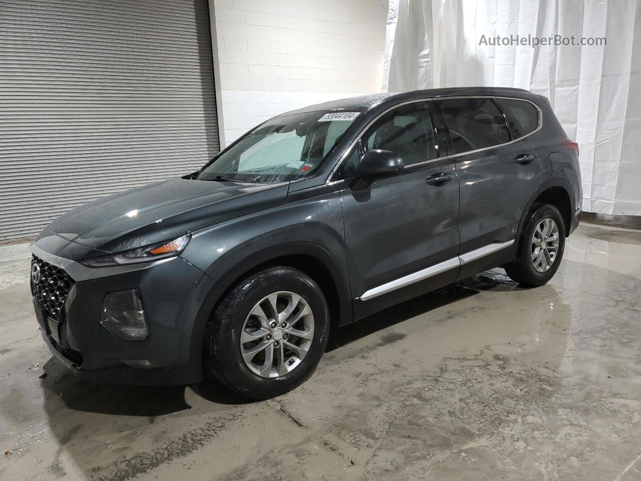 2020 Hyundai Santa Fe Sel Серый vin: 5NMS3CAD4LH215632