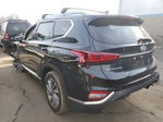 2020 Hyundai Santa Fe Sel Черный vin: 5NMS3CAD5LH278979