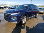 2020 Hyundai Santa Fe Sel Blue vin: 5NMS3CAD7LH237768