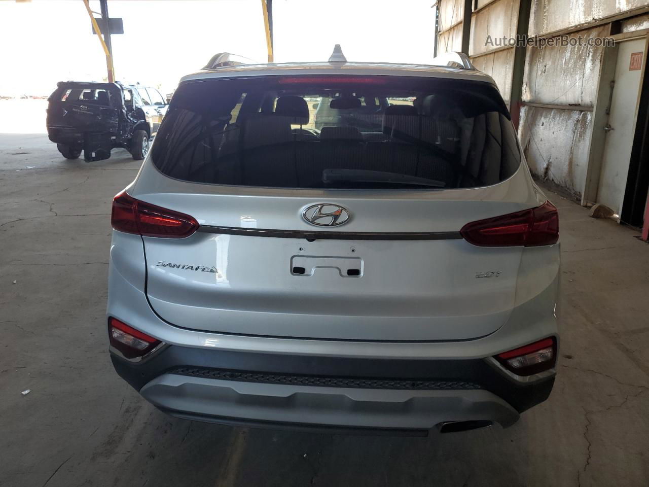 2020 Hyundai Santa Fe Limited Серебряный vin: 5NMS53AA8LH154429