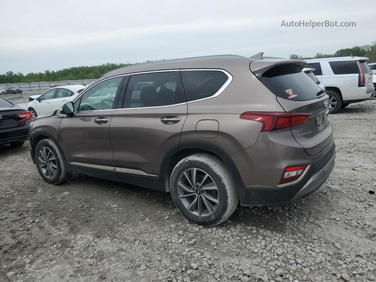 2020 Hyundai Santa Fe Limited Tan vin: 5NMS53AD1LH151124