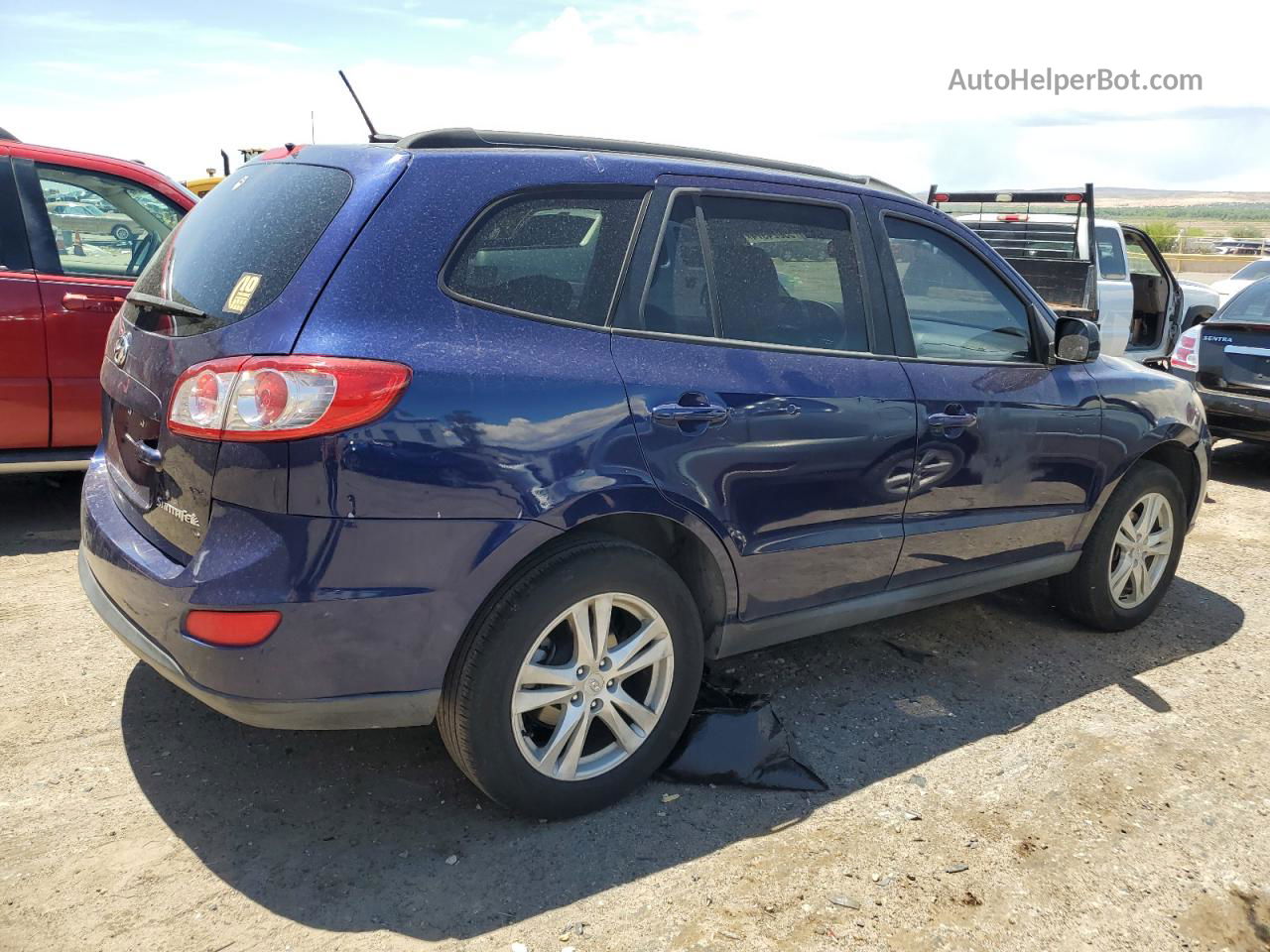 2010 Hyundai Santa Fe Gls Blue vin: 5NMSG3AB0AH394719