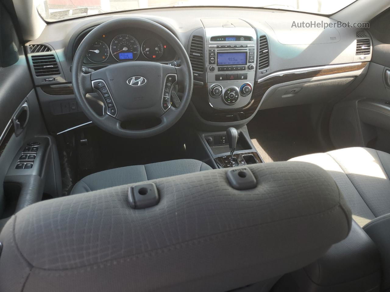 2010 Hyundai Santa Fe Gls Silver vin: 5NMSG3AB0AH402639