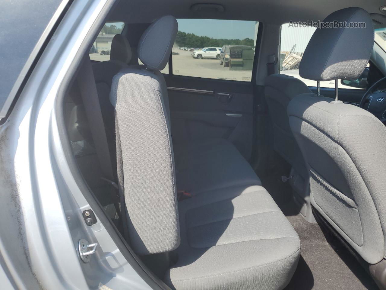 2010 Hyundai Santa Fe Gls Silver vin: 5NMSG3AB0AH402639