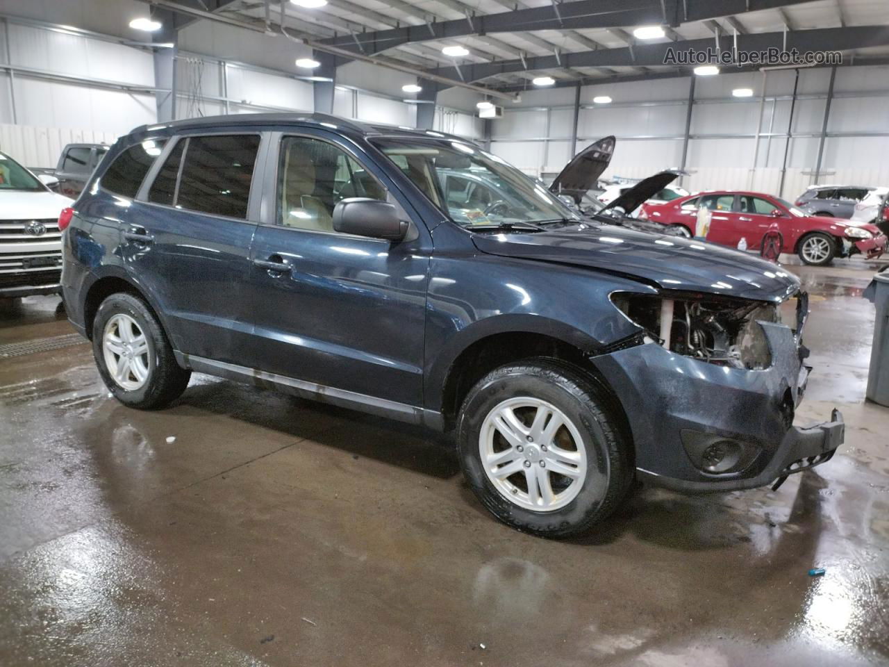 2010 Hyundai Santa Fe Gls Угольный vin: 5NMSG3AB1AH385530