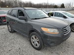 2010 Hyundai Santa Fe Gls Gray vin: 5NMSG3AB1AH394258