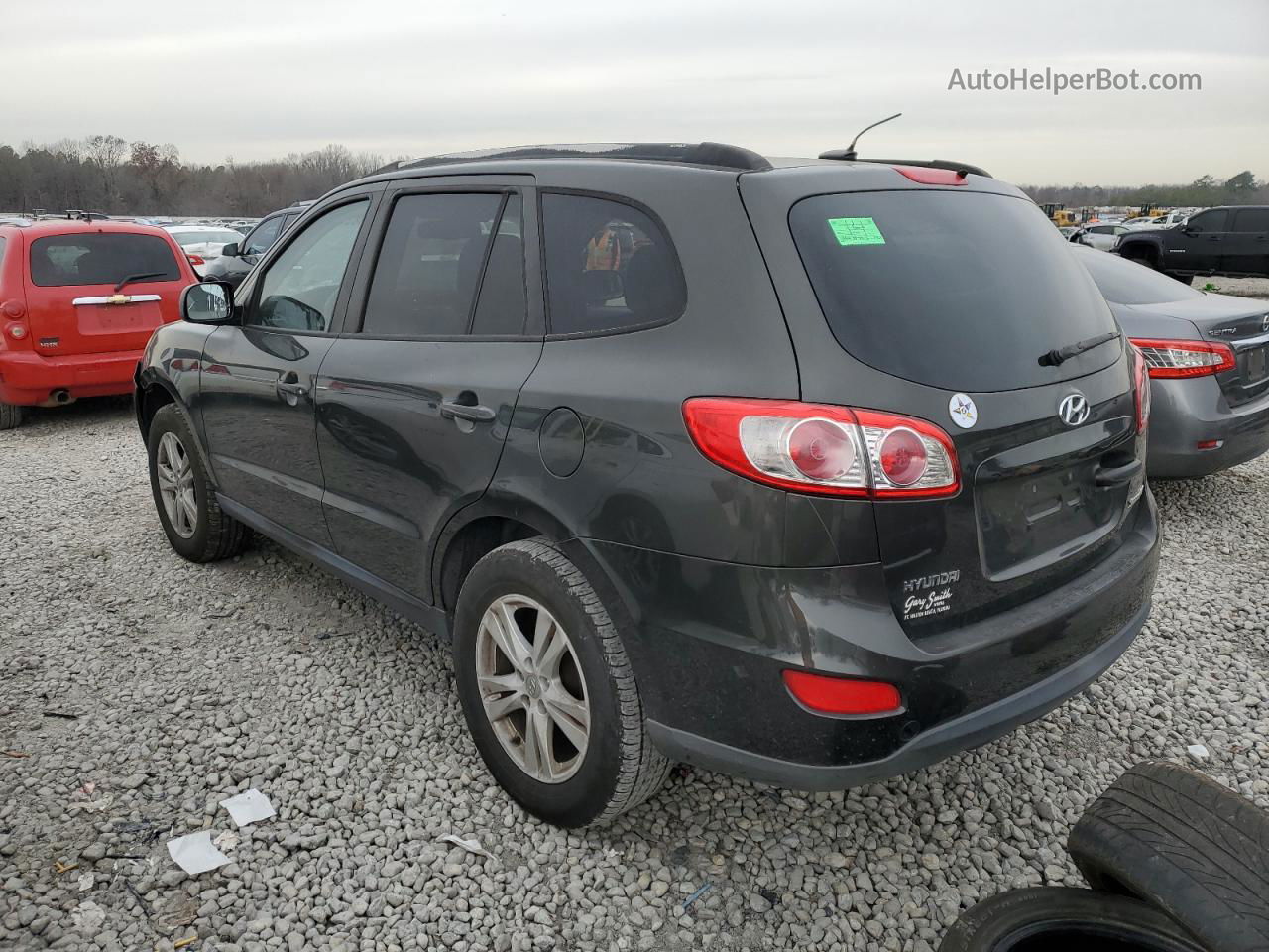 2010 Hyundai Santa Fe Gls Gray vin: 5NMSG3AB1AH394258