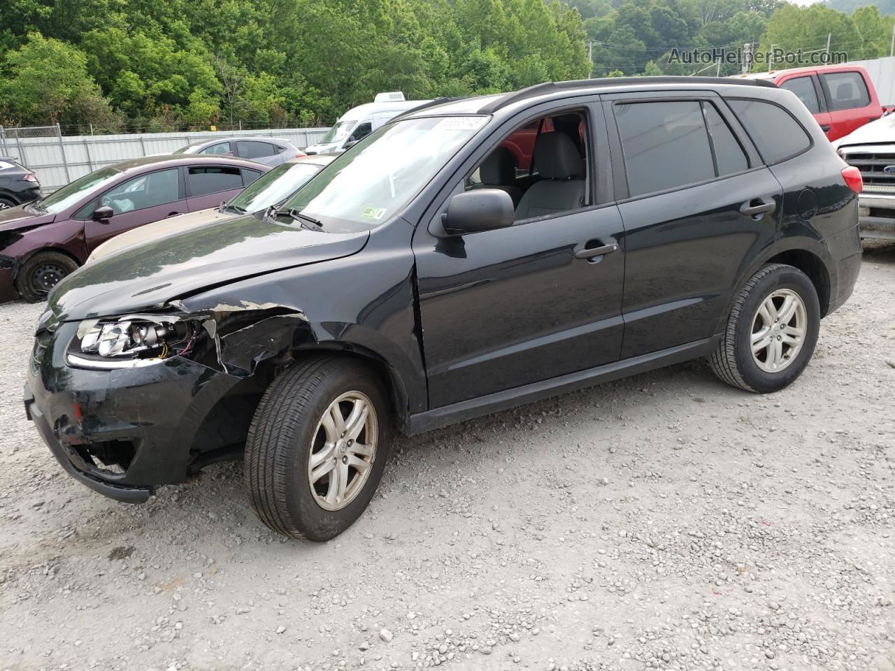 2010 Hyundai Santa Fe Gls Charcoal vin: 5NMSG3AB2AH389618