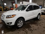 2010 Hyundai Santa Fe Gls White vin: 5NMSG3AB3AH381074