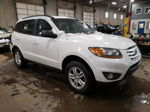 2010 Hyundai Santa Fe Gls White vin: 5NMSG3AB3AH381074