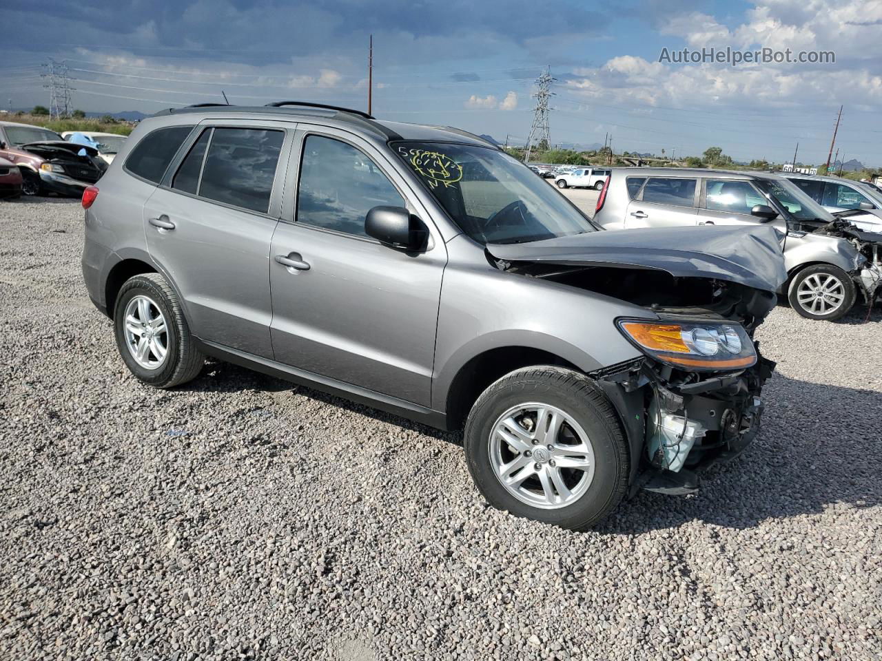 2010 Hyundai Santa Fe Gls Угольный vin: 5NMSG3AB3AH384024