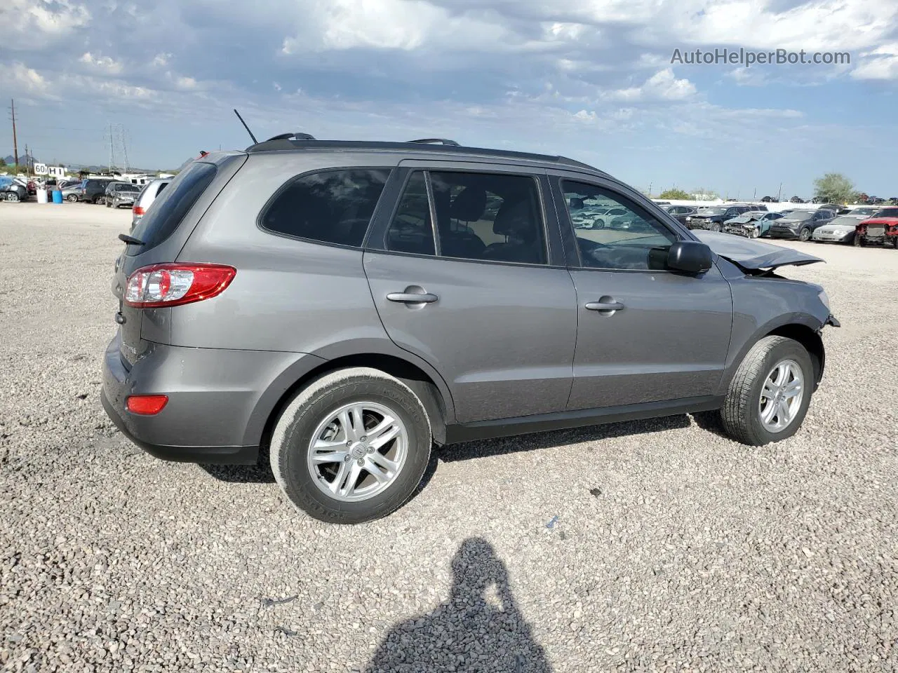 2010 Hyundai Santa Fe Gls Угольный vin: 5NMSG3AB3AH384024