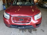 2010 Hyundai Santa Fe Gls Red vin: 5NMSG3AB4AH339237