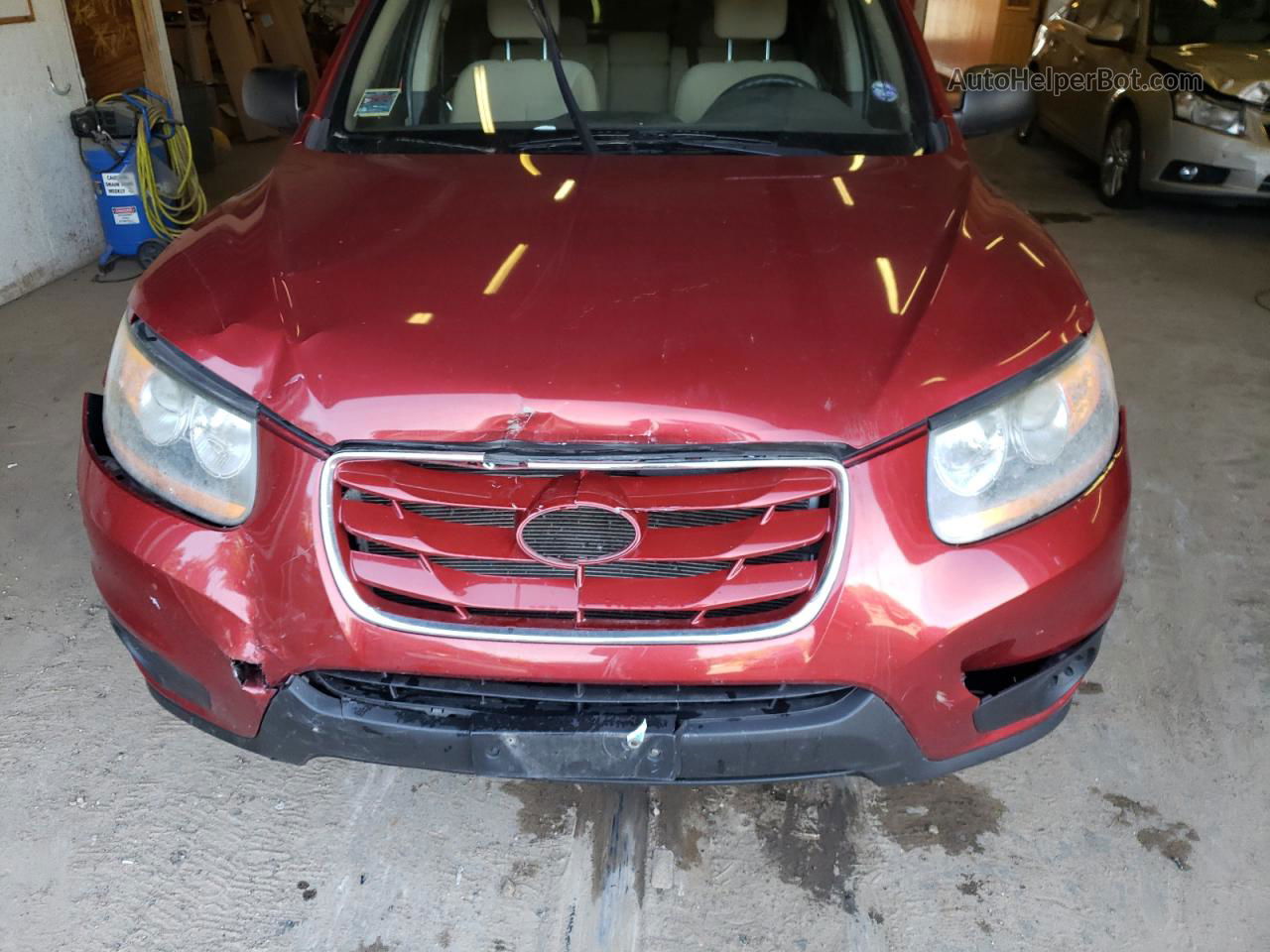 2010 Hyundai Santa Fe Gls Red vin: 5NMSG3AB4AH339237