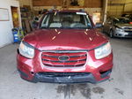 2010 Hyundai Santa Fe Gls Red vin: 5NMSG3AB4AH339237