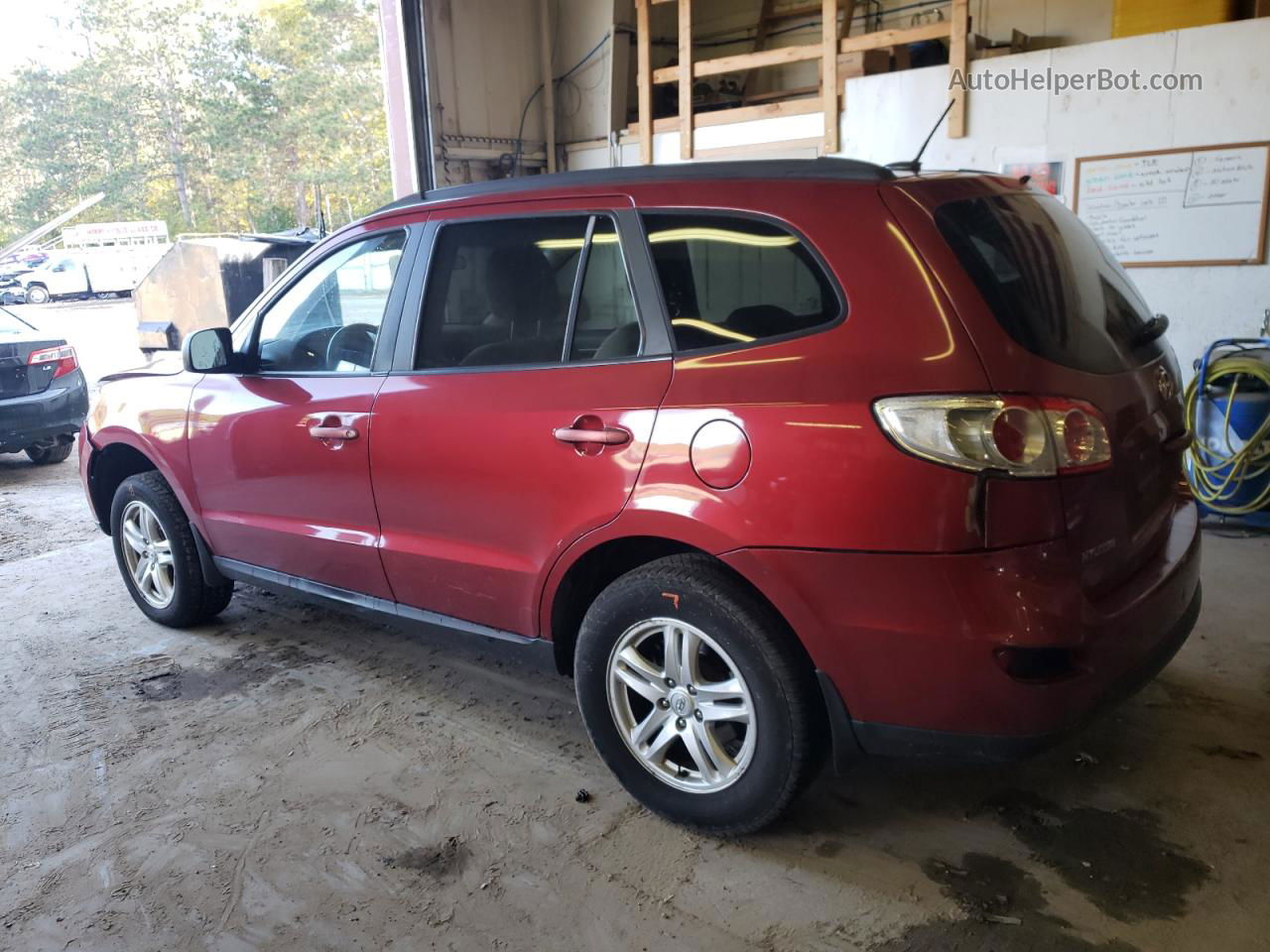 2010 Hyundai Santa Fe Gls Red vin: 5NMSG3AB4AH339237