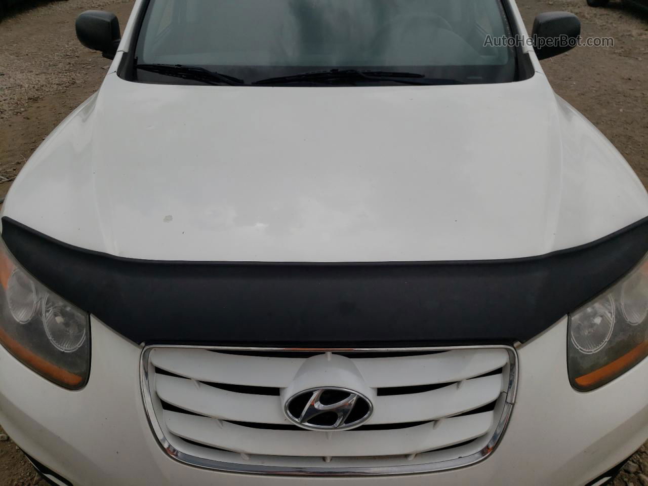 2010 Hyundai Santa Fe Gls Белый vin: 5NMSG3AB4AH358659